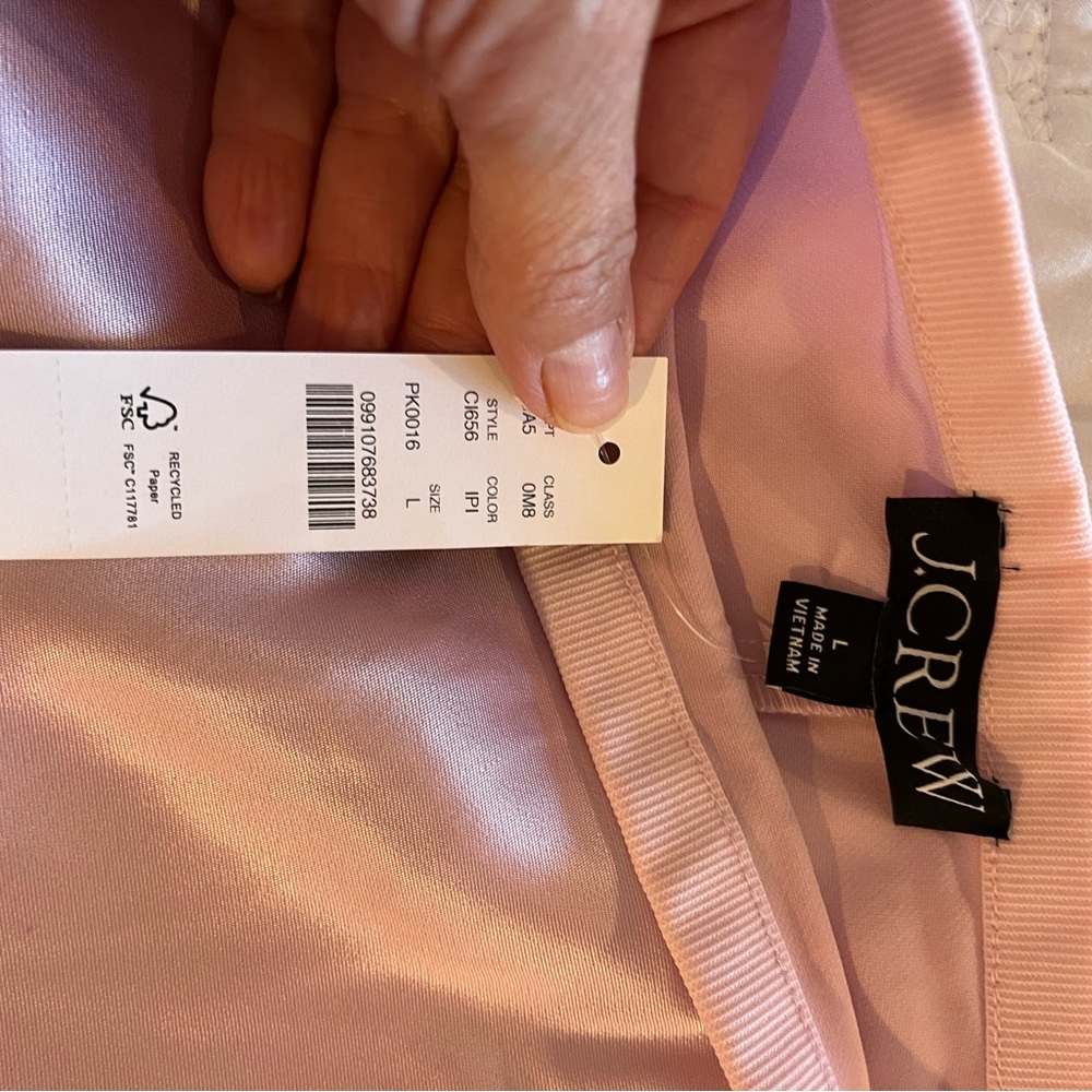 J. Crew Pink slip Pencil Skirt - Picture 4 of 5